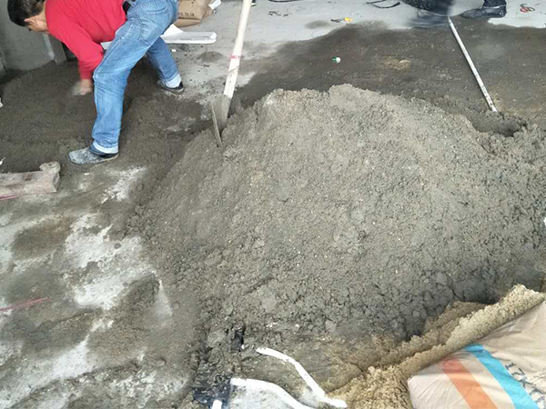 東莞星際灣簡約裝修泥工作業